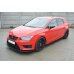 Накладки сплиттеры на пороги вариант 2 на Seat III Cupra / FR